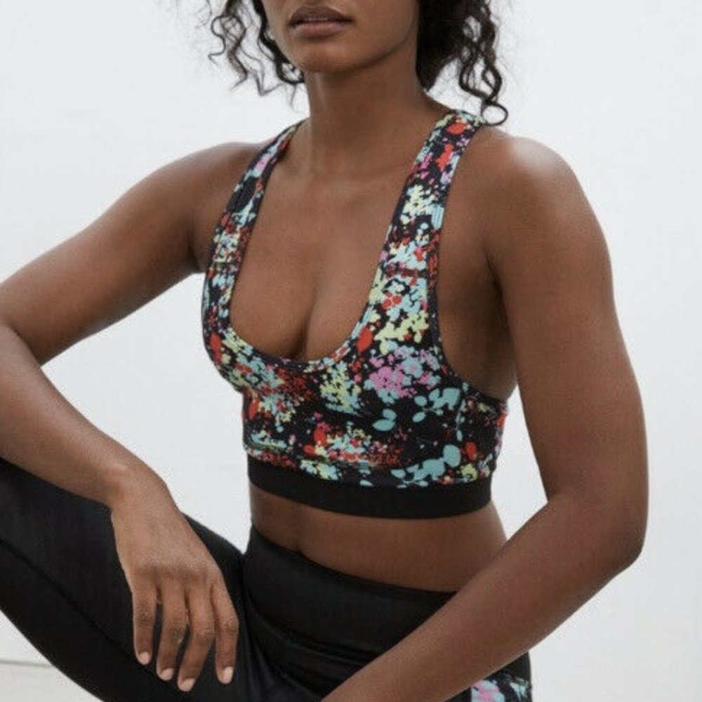 NEW Anthropologie Daily Practice Sofia Sports Bra Size S